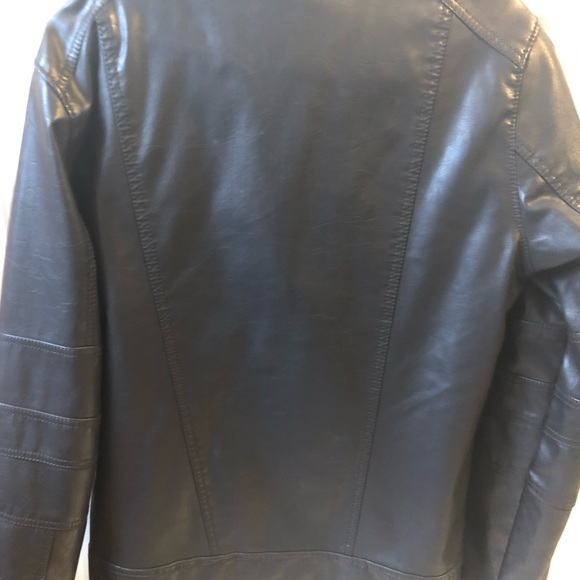 Marc Anthony Leather Coat - Picture 3 of 3